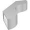 Ekena Millwork 3-in. W x 12-in. D x 16-in. H Carmel Architectural Grade PVC Knee Brace BRCP03X12X16CAR - alternate 2